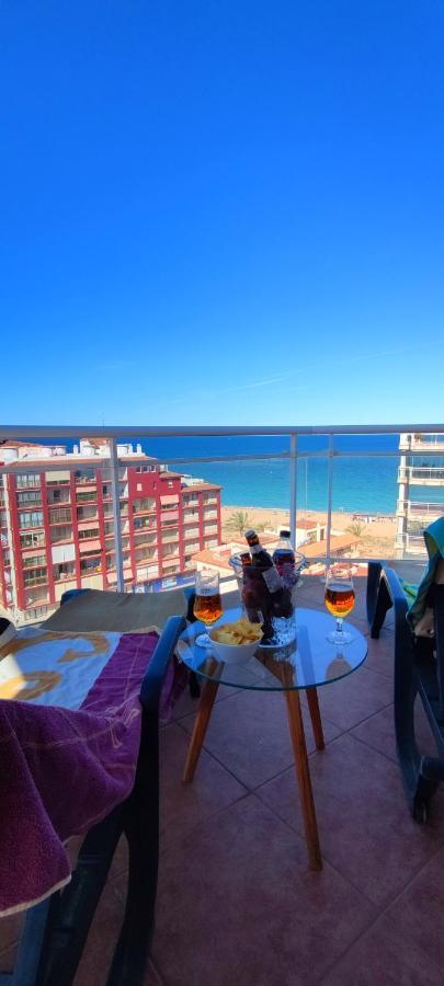 Atico Con Espectacular Terraza Frente Al Mar Apartman Peñíscola Kültér fotó