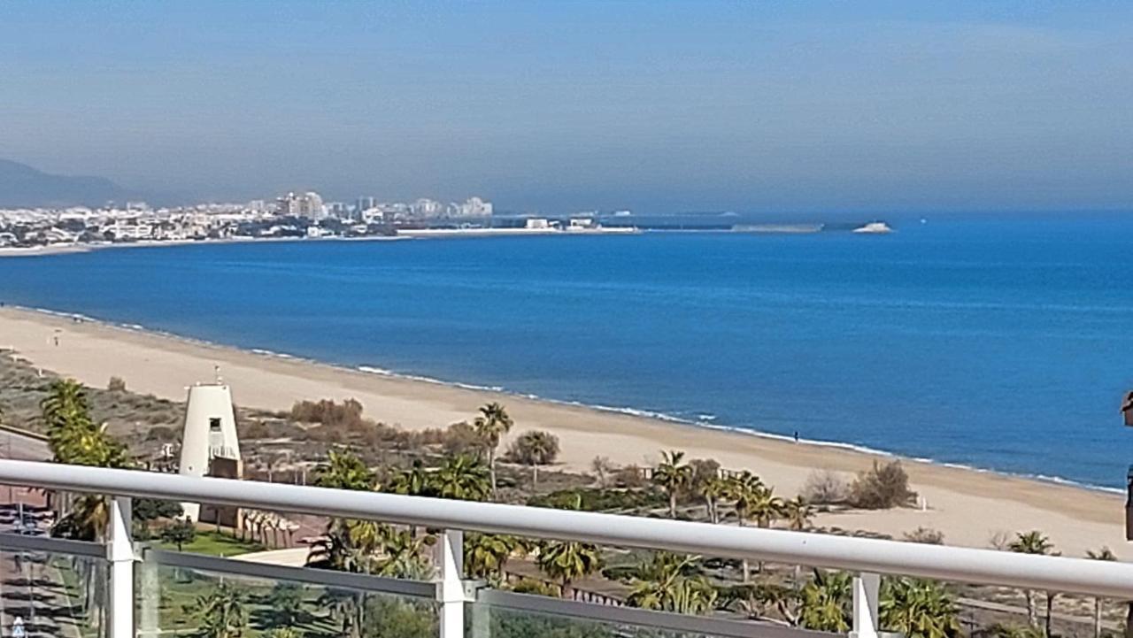 Atico Con Espectacular Terraza Frente Al Mar Apartman Peñíscola Kültér fotó